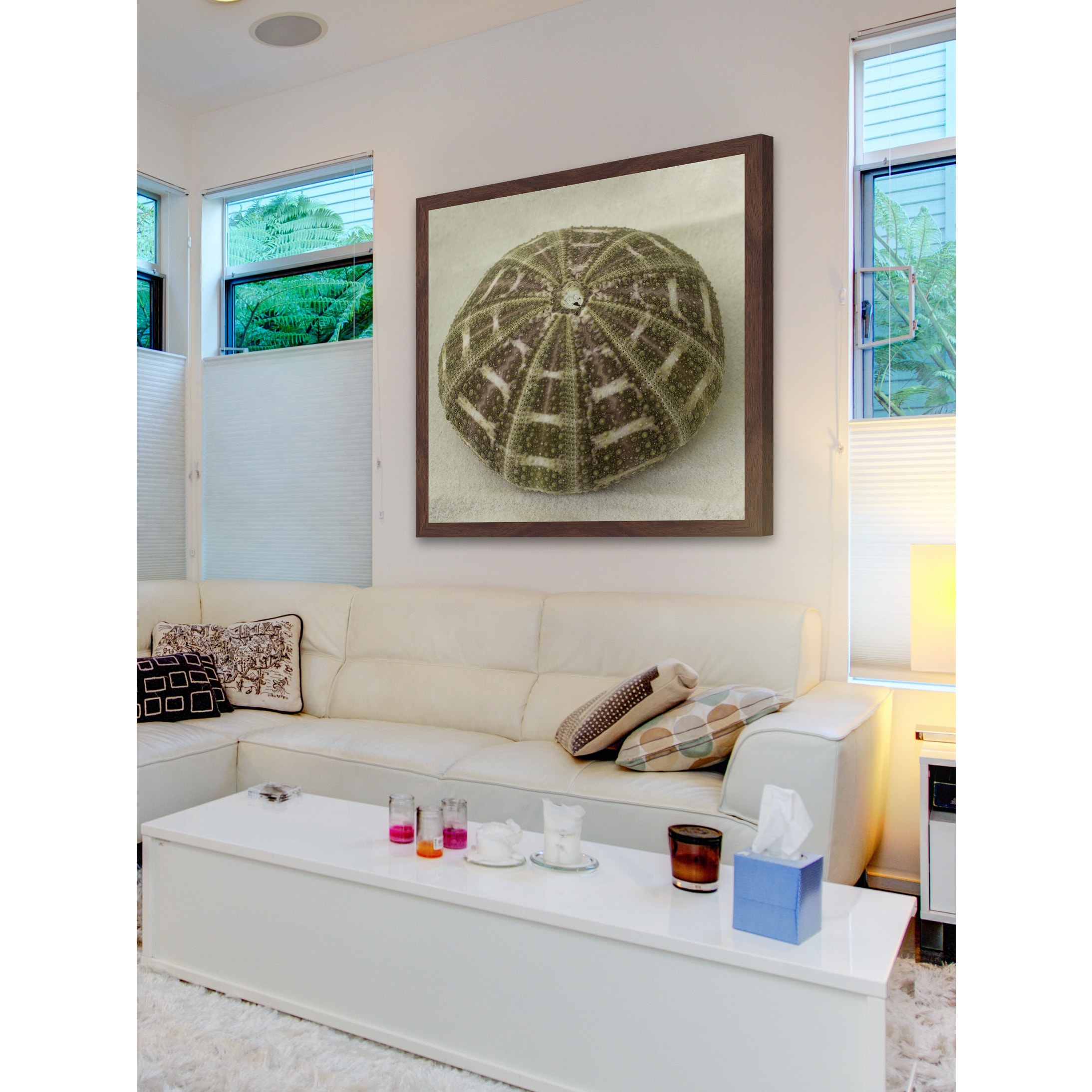 Shades of Green II Framed Painting Print
