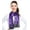 Purple, variant on CBC Crown Women's Lightweight Music Notes Theme Silk Feeling 13" x 60" Fashion Novelty Scarf