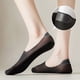 thumbnail image 4 of Calcetines de mujer, 6 pares, de nailon, antideslizantes, de corte bajo, finos, ligeros, 4 of 9