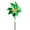 green, variant on Pinwheel Bird Repellent Windmill Laser Reflective Pinwheel for Garden Yard Patio Bird Deterrent Kids Toy Outdoor Decoration