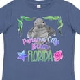 thumbnail image 4 of Inktastic Panama City Beach Florida Cute Swimming Manatee Boys or Girls Toddler T-Shirt, 4 of 5