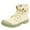 Khaki, variant on asdoklhq Womens Waterproof Work Boots,Women Boots Palladium Style High-top Military Ankle Shoes Casual Shoes