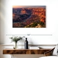 thumbnail image 3 of Elephant Stock Striking Grand Canyon Wall Art - Horizontal Canvas Wall Art - Living Room Wall Decor - Nature Canvas - Orange And Brown Decor - 36" x 24", 3 of 8