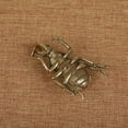 thumbnail image 2 of Golden Copper Beetle Model Decorative Adornment for Desktop or Home Decoration Lifelike Design, 2 of 9