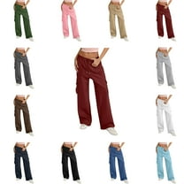 Woman Pants Clearance Women's Bottom Sweatpants No Drawstring Joggers Pants Workout High Waisted Yoga Pants With Pockets Casual Pants for Women