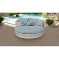 thumbnail image 1 of Fairmont Lit de Soleil Circulaire - Mobilier de Patio en Osier d'Extérieur, 1 of 2