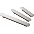 thumbnail image 1 of Juego de 2 tiradores MACHAO para cajones de cocina aleación de zinc plata cepillada 5' 128 mm, 1 of 5