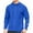 Blue, variant on Maoxin Men's Jacket Men's Solid Color Breathable Sports And Ditness Training Long Sleeved Hooded Casual Windbreaker Jacket Jackets for Men , Blue , XL