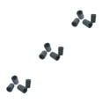 thumbnail image 4 of Sonducket Sacapuntas de agujas divertido y eficiente de 4 piezas para obtener resultados precisos piedras de afilar piedras dardos de piedra gris Type1 NO1, 4 of 6