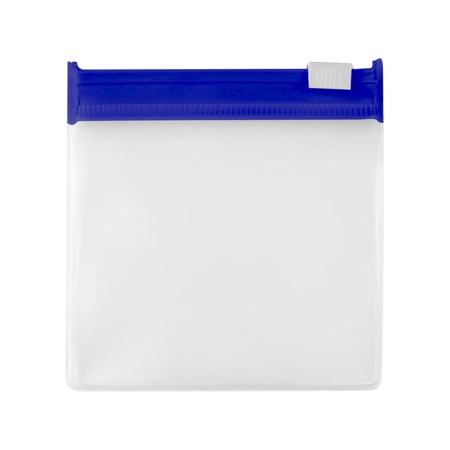 Reusable Zippered Medicine Organizer,Eva Translucent Travel Storage Pouch with Slide Lock,Waterproof Small Plastic Bag for Pills Kilougeis