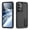 Black, variant on For Samsung S26 Case,Military Grade Dual Layer Cover,Kickstand Dustproof Drop Proof Protective Phone Case Shell for Galaxy S26 6.3"(Purple/Pink)