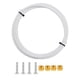 thumbnail image 1 of Conexión Grupo Di2 5 Insertos Sistema Freno Disco Conector Manguera Plata Bh90 blanco Cola Tubo de aceite de freno de bicicleta, 1 of 4