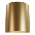 thumbnail image 2 of Hunter - Canoga 1-light Luxe Gold, Small Flush Mount Light, Dimmable, Modern Style, Cylinder Shaped, for Bedrooms, Kitchens, Dining, Living Rooms - 13125, 2 of 8
