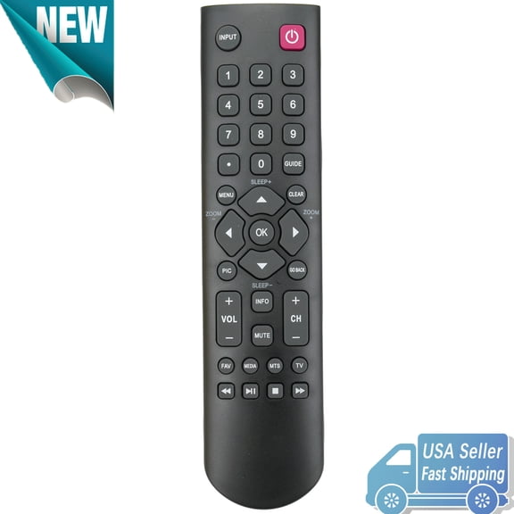 New 06-520W37-E003X Remote Control for TCL TV L26HDF12TA L26HDM12 L32HDP60