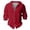 00-Red994, variant on Byoo Toddler Boys Linen Button Down Shirt Casual Solid Long Sleeve Lightweight Breathable Blouse TShirt