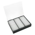 thumbnail image 1 of Nail Art Decoration Container Empty Nail Tips Storage Box Fake Nail Display Case (Black), 1 of 14