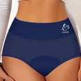 thumbnail image 5 of Period Underwear for Women Heavy Flow Leakproof Menstrual Panties Postpartum Hipster Briefs 3 Pack,S-2X, 5 of 6