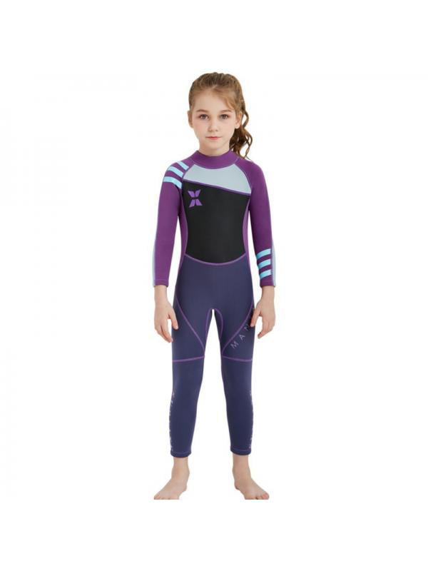 Luxsea Child One Piece Diving Suit 2 5mm Surfing Wetsuit Kids Neoprene Thermal Swimsuit Wetsuits For Diving Swimming Surfing Walmart Com Walmart Com