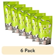 (6 pack) Tru Fru Grab & Go Hyper-Dried Coconut Melts in Dark Chocolate (2.1 oz)