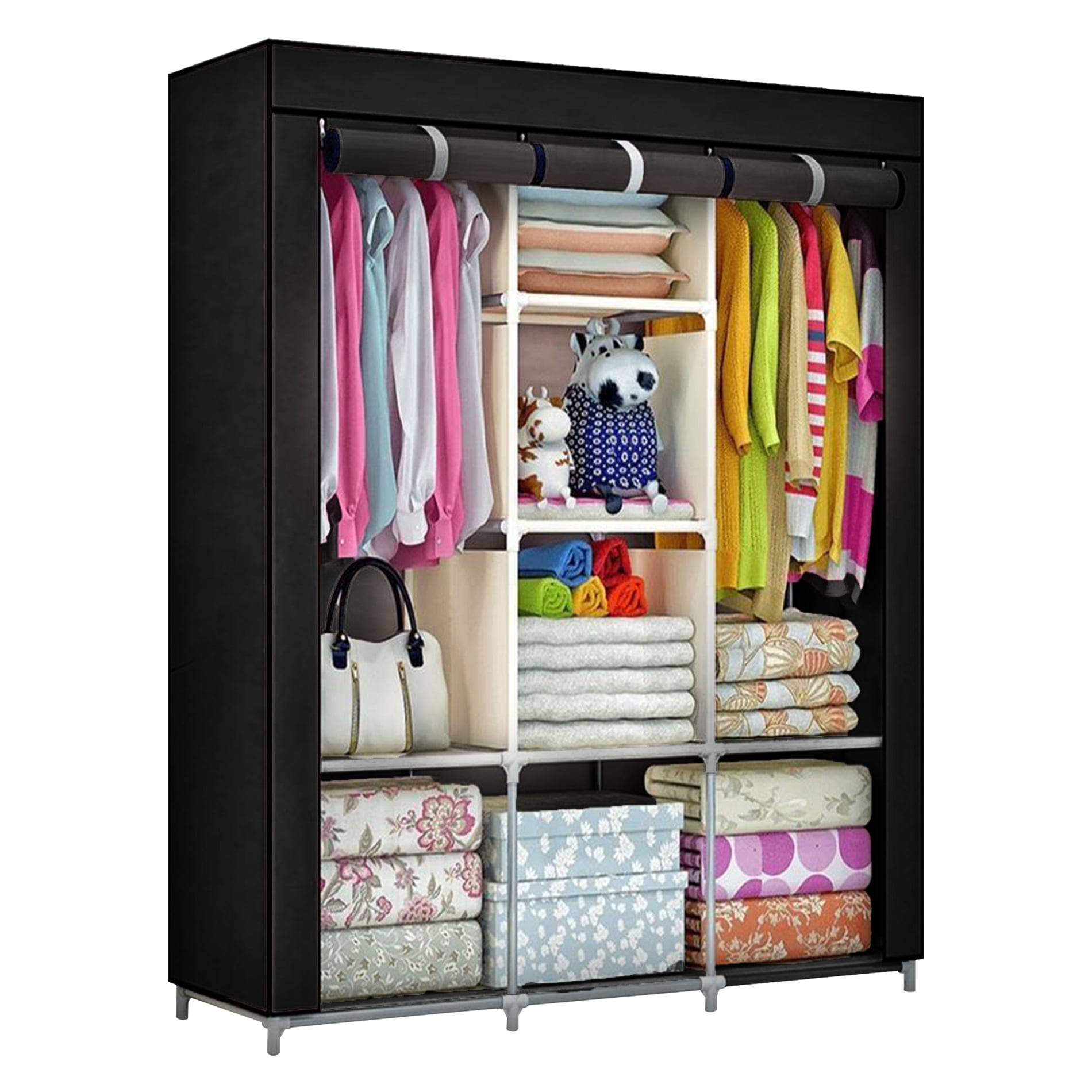 Zapatera Closet Plegable Mueble Guarda Ropa Ropero Puertas