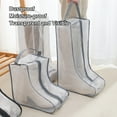 thumbnail image 2 of Limorve 1Pc Boot Organizer Dust-proof Waterproof Space-saving Visible Handle Design Shoe Storage Pouch Household Supply Orange A, 2 of 10