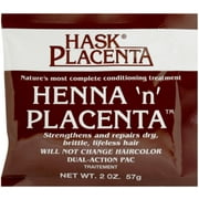 Hask Henna N Placenta Conditioning Treatment 1 Count, 2 oz, Pack of 1
