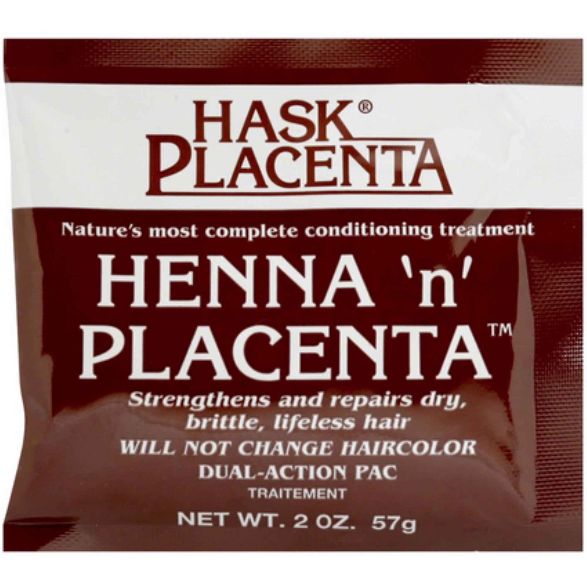 Hask Henna N Placenta Conditioning Treatment 1 Count, 2 oz, Pack of 1