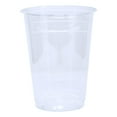 thumbnail image 3 of [16 oz - 100 Pack] EDI Crystal Clear Disposable PET Plastic Cups, 3 of 5