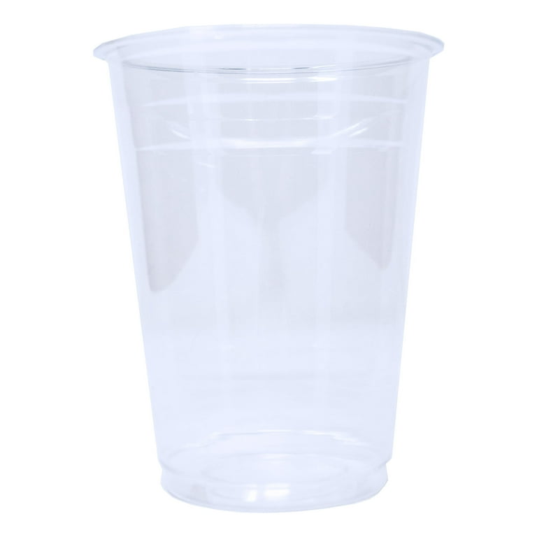 Smarty 12 oz. Crystal Clear Round Disposable Plastic Party Cups 500ct