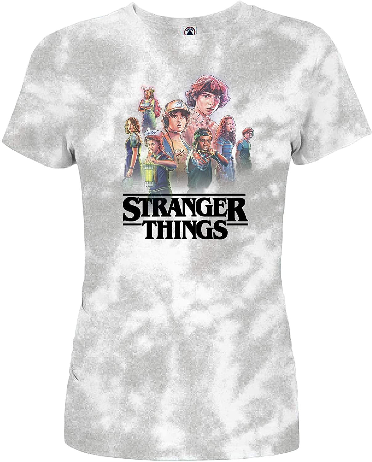 Netflix Ladies Stranger Things Logo Shirt - Joyce Byers, Jim Hopper ...