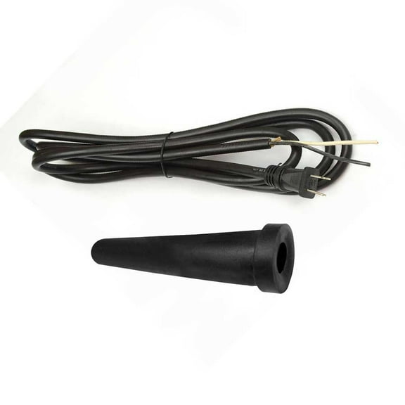 Superior Electric EC162-BB 16 Gauge 2 Wire 9 ft. Replacement Power Tool Cord with Strain Relief & Cord Protector (Boot B)