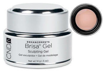CND Brisa UV Sculpting Gel - Warm Beige - Opaque .5oz/14g