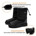 thumbnail image 2 of Womens Snow Boots Waterproof Anti-Slip Winter Boots Outdoor Warm Fur Lined Short Boots Slip On Ankle Boots, 2 of 7
