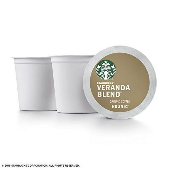 Starbucks Veranda Blend Blonde, K-Cup (Pack of 48)