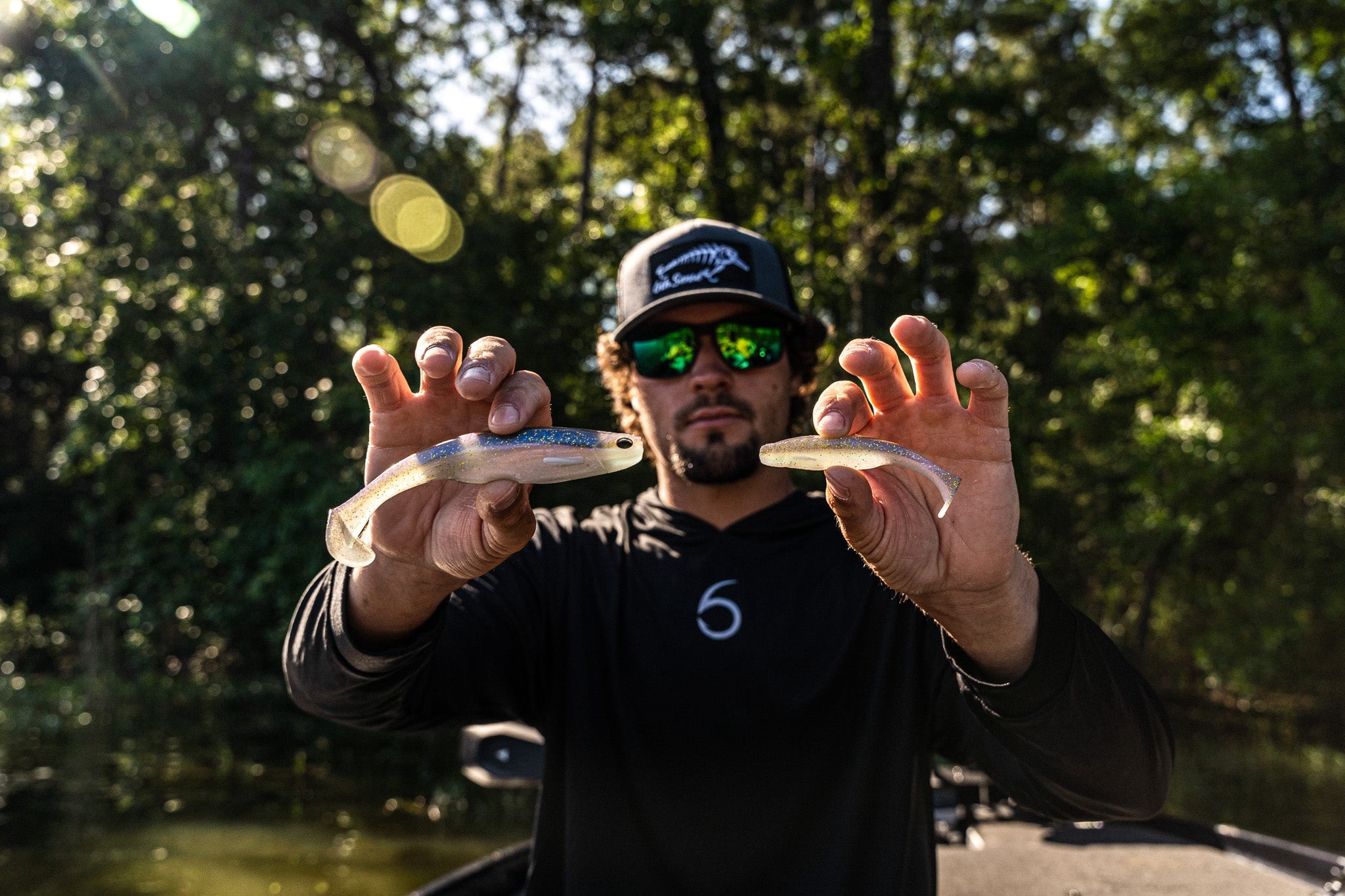 (2 pack) 6th Sense Whale 3.0in. Swimbait – Soft Paddle Tail Swimbait – Bass Fishing – Stable Tracking Pectoral Fins – Keel Belly – Multipack