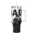 thumbnail image 2 of Vaso Hocus Pocus de 40 oz con asa y tapa con pajita, taza aislada, botella de agua de acero inoxidable, taza de viaje, portavasos, regalo, 2 of 8
