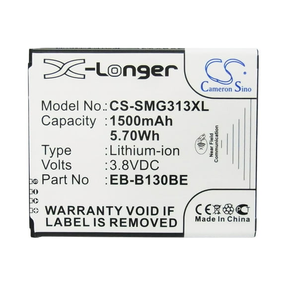 1500mAh EB-B130BE EB-BG313BBE GH43-04256A Battery for Samsung Galaxy Trend 2 Galaxy V