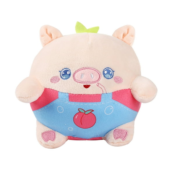 Binwennn Interactive Dog Toys 2024 Christmas Active Moving Pet Toy Talking Moving Dog Toy Washable Cartoon Pig Sound Electronic Herding For Dogs Shake Boredom Rubber Chew for Dogs Set Small Puppy