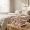 thumbnail image 4 of LEHOZIHEQ Extra Large Wicker Baskets with Handles, Hyacinth Basket, Baskets for Organizing, Water Hyacinth Storage Basket, Wicker Storage Baskets for Shelves, Woven Baskets, 4 of 7