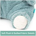 thumbnail image 4 of Peluche de peluche GUND Baby Oh So Snuggly Hippo Teal, 4 of 8