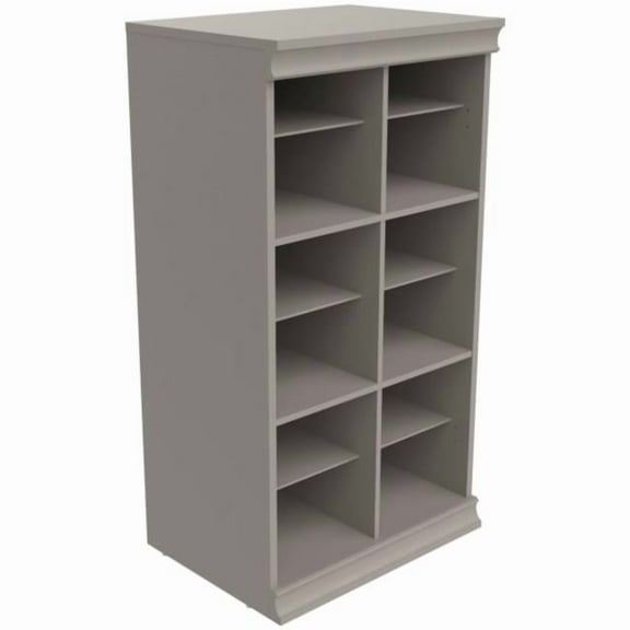 ClosetMaid Modular Closet Stackable Divided Shelf Unit