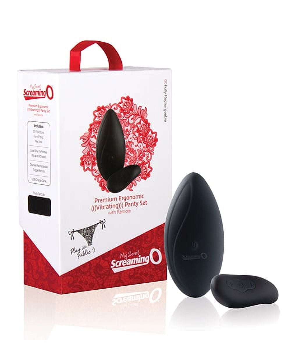 vibrating panties walmart Desire Mantra Panty Vibrator with Remote Control, Ash