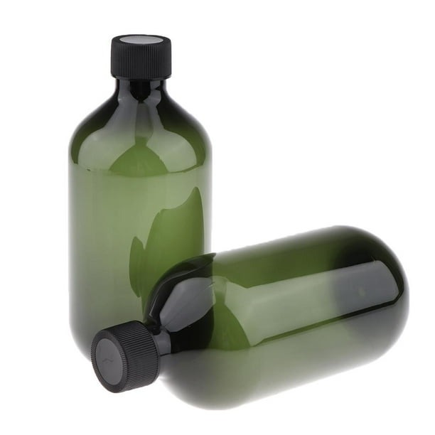 Paquete De 2 Unids Crema Recargable Botellas Dispensador Loción Champú Jabón Botellas Cosmético Para en hogar Y Viajes 500 Ml Pepinillos Macarena Botellas de champú vacías
