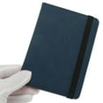thumbnail image 3 of Unique Bargains 1 Pc RFID Blocking Passport Cover Strap Design Passport Sleeve Dark Blue, 3 of 5