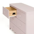 thumbnail image 6 of Storkcraft Casablanca 6 Drawer Nursery Dresser, Blush, 6 of 12