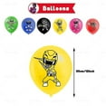 thumbnail image 2 of Power Rangers Themed Happy Birthday Party Decoration Set - ZJKDGJKJ, 2 of 4