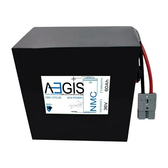 Aegis Battery 36V 60Ah Lithium Battery - NMC Deep Cycle Lithium-ion