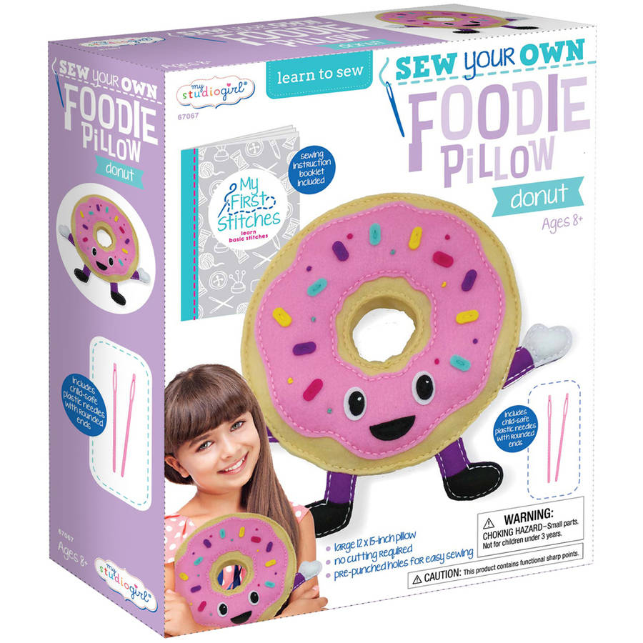 Sew Your Own Foodie Pillow Donut
