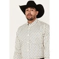 thumbnail image 2 of Cody James Men's Gunsmoke Striped Print Long Sleeve Button-Down Stretch - CJSU24W15-IV X-, 2 of 4