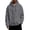 Grey, variant on JIAYUE Men Hooded Sweatshirt Oversize Solid Color Long Sleeve Drawstring With Pocket Hoodie for Outdoor Wear